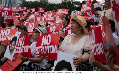 Hong Kong Protests Chinese Extradition Bill